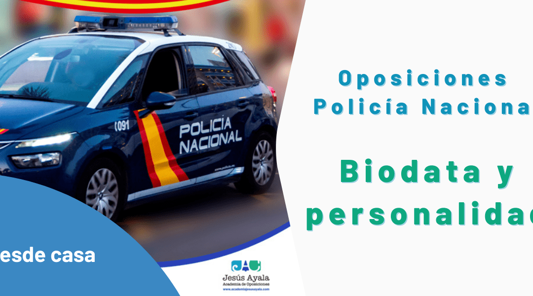 ¡Nuevo grupo de BIODATA/ENTREVISTA para Policía Nacional!